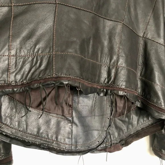 Scully Vintage Fringe Leather Jacket | chocolate brown - Picture 7 of 10